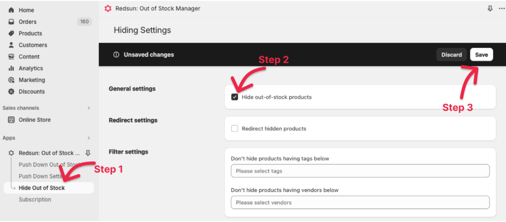 Push Down Out of Stock Products Tutorial