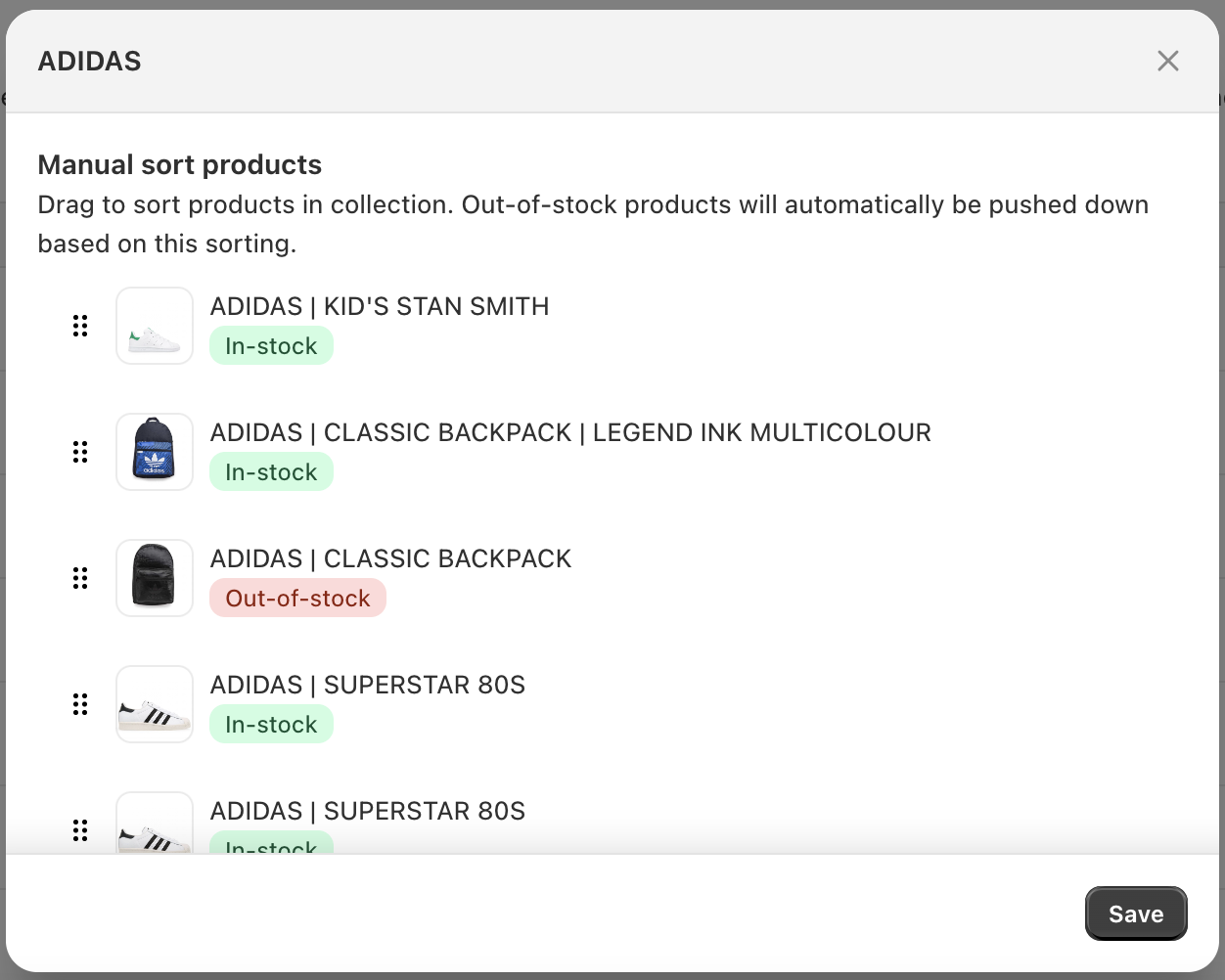 Push Down Out of Stock Products Tutorial