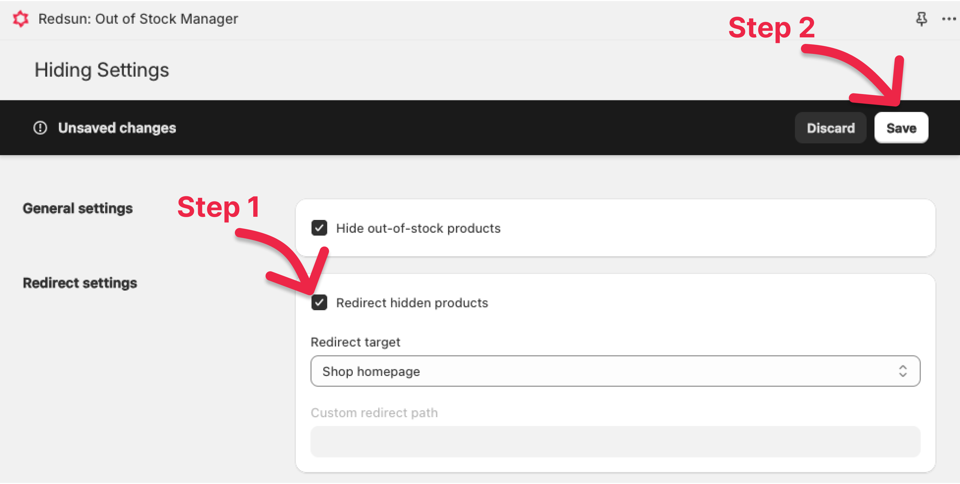 Push Down Out of Stock Products Tutorial
